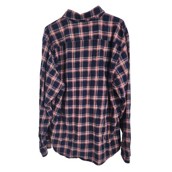 Wrangler Plaid Button Down Top Womens Size Extra Large XL - Picture 2 of 5